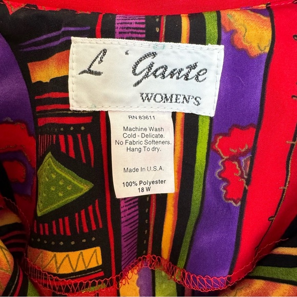 L’Gante Vintage 80s Shirt - Picture 5 of 8